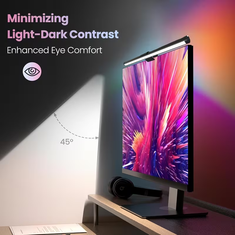 Monitor Light Bar LED Computer - đánh giá và giá Esports Gaming Desk