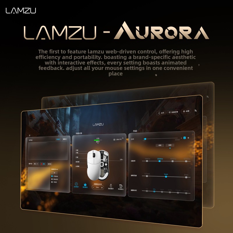 LAMZU Wireless Gaming Mouse 8K - đánh giá và giá Esports Gaming Tournaments