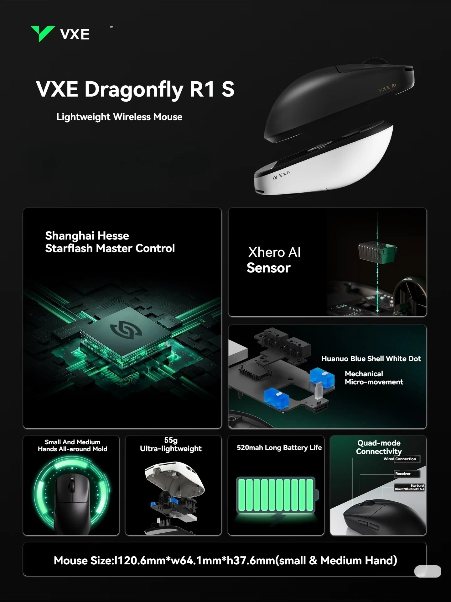 NEW ATK VXE Dragonfly R1 S SE  - đánh giá và giá Esports Gaming News