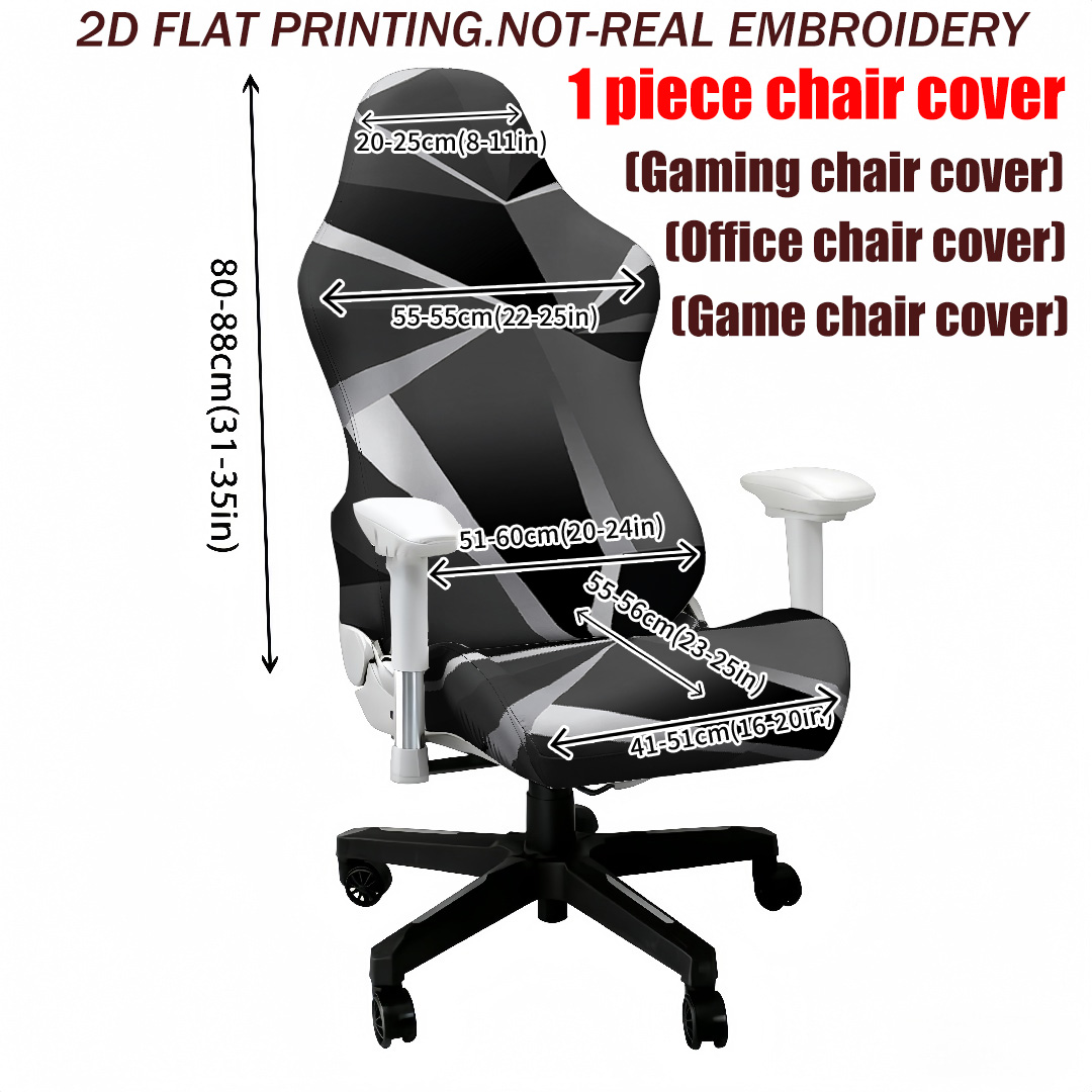 Black Grey Geometric Gaming Ch - đánh giá và giá Esports Gaming Chair