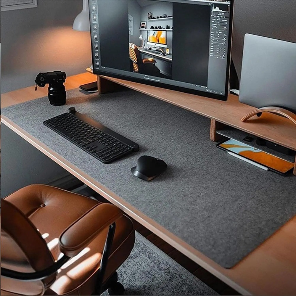 Felt Desk Mat Computer Mat for - đánh giá và giá Esports Gaming Desk