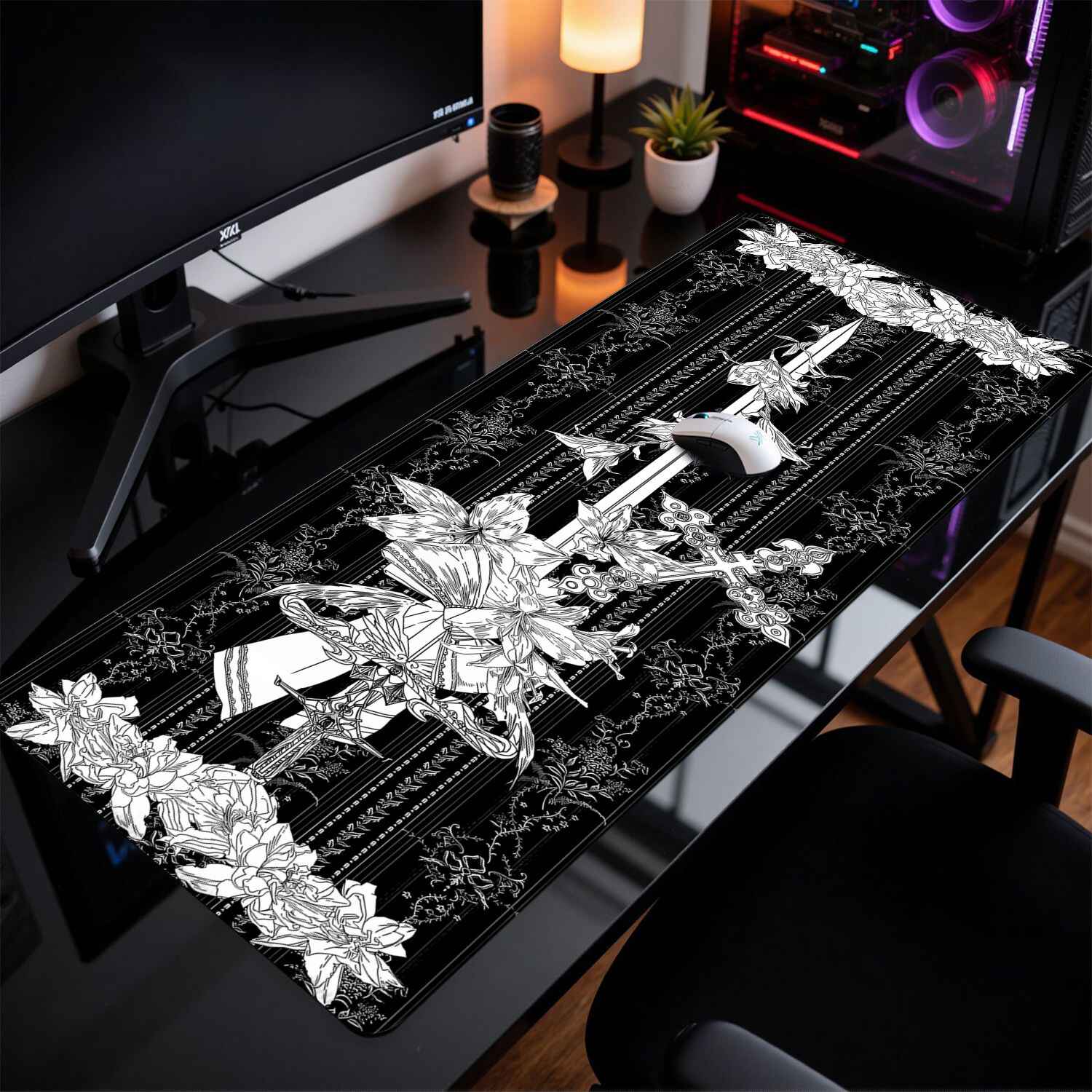 Divine Realm Gothic Building M - đánh giá và giá Esports Gaming Desk