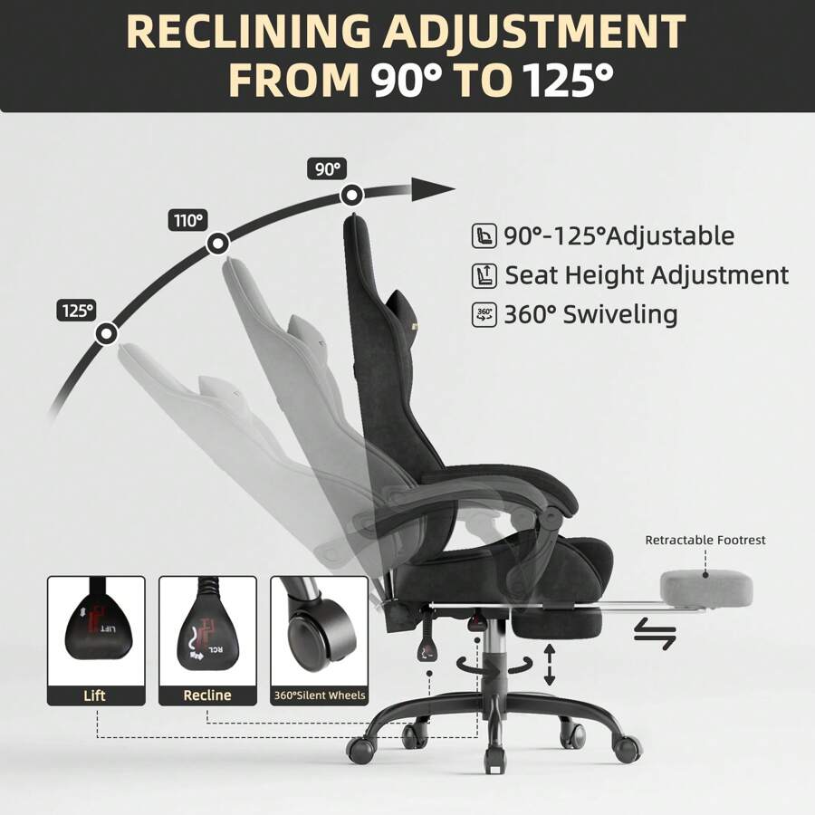High Back Gaming Chair, Ergono - đánh giá và giá Esports Gaming Chair