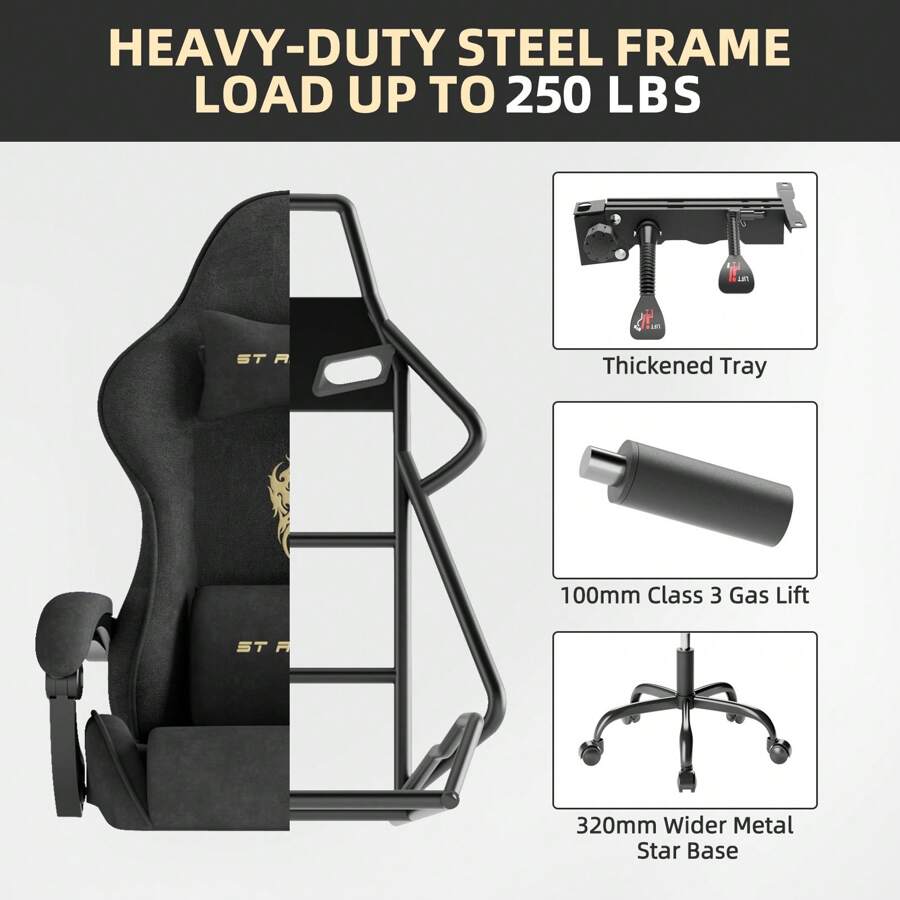 High Back Gaming Chair, Ergono - đánh giá và giá Esports Gaming Chair