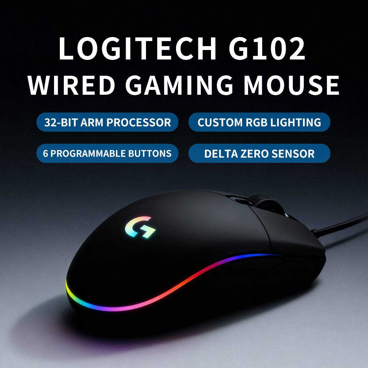 Logitech G102 Gaming Mouse, HE - đánh giá và giá Esports Gaming Tournaments