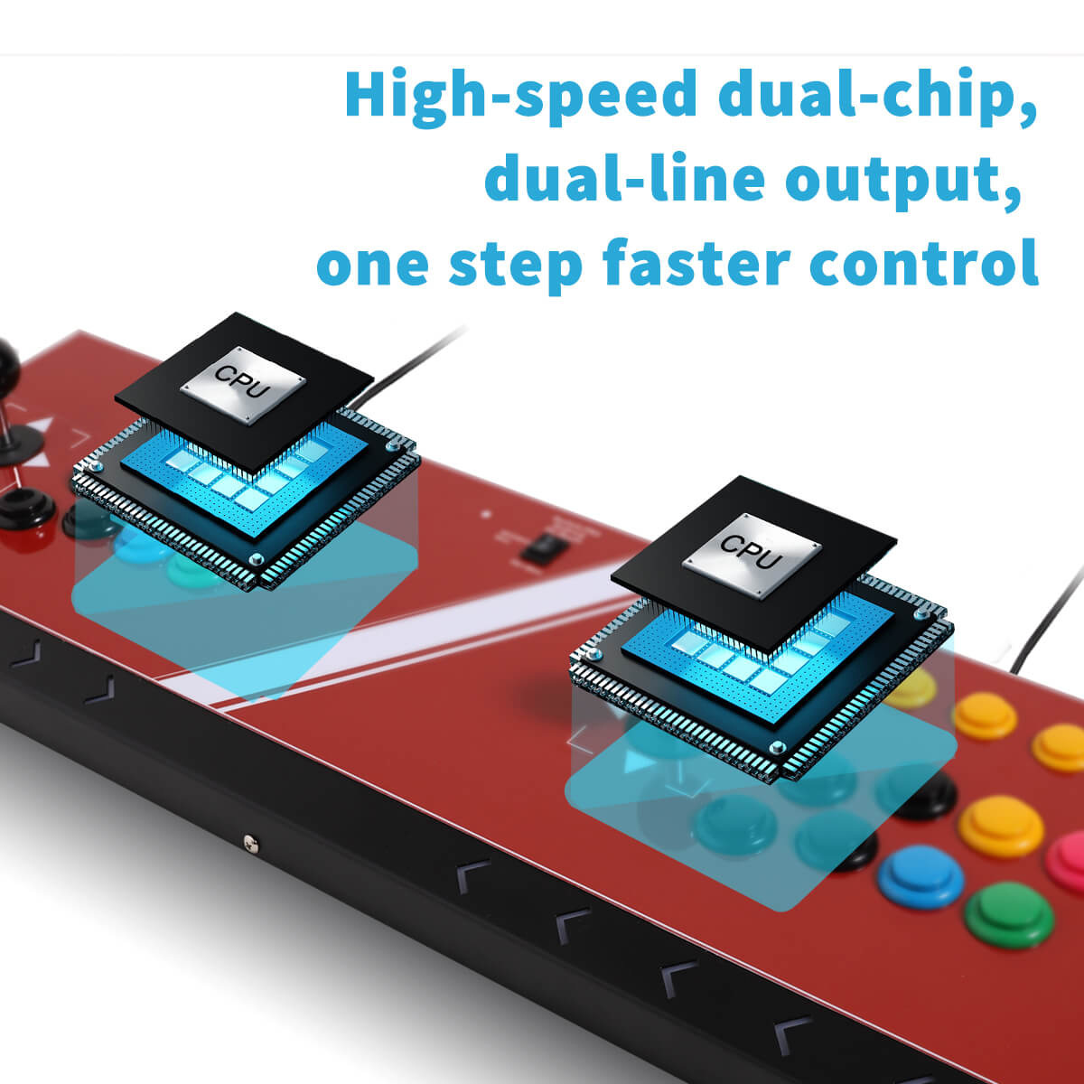 Double arcade stick multiple g - đánh giá và giá Esports Gaming Team