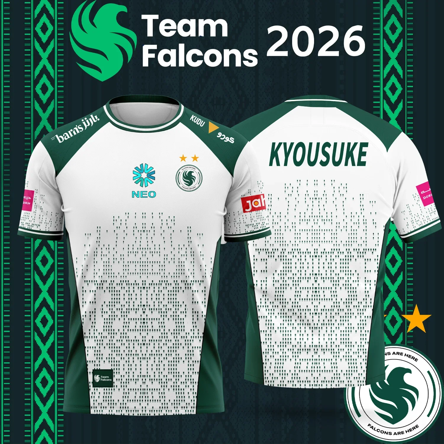 2026 New TEAM  Falcons   Espor - đánh giá và giá Esports Gaming Team
