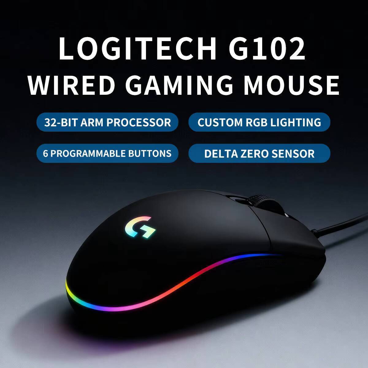 Logitech G102 Gaming Mouse 20M - đánh giá và giá Esports Gaming Tournaments